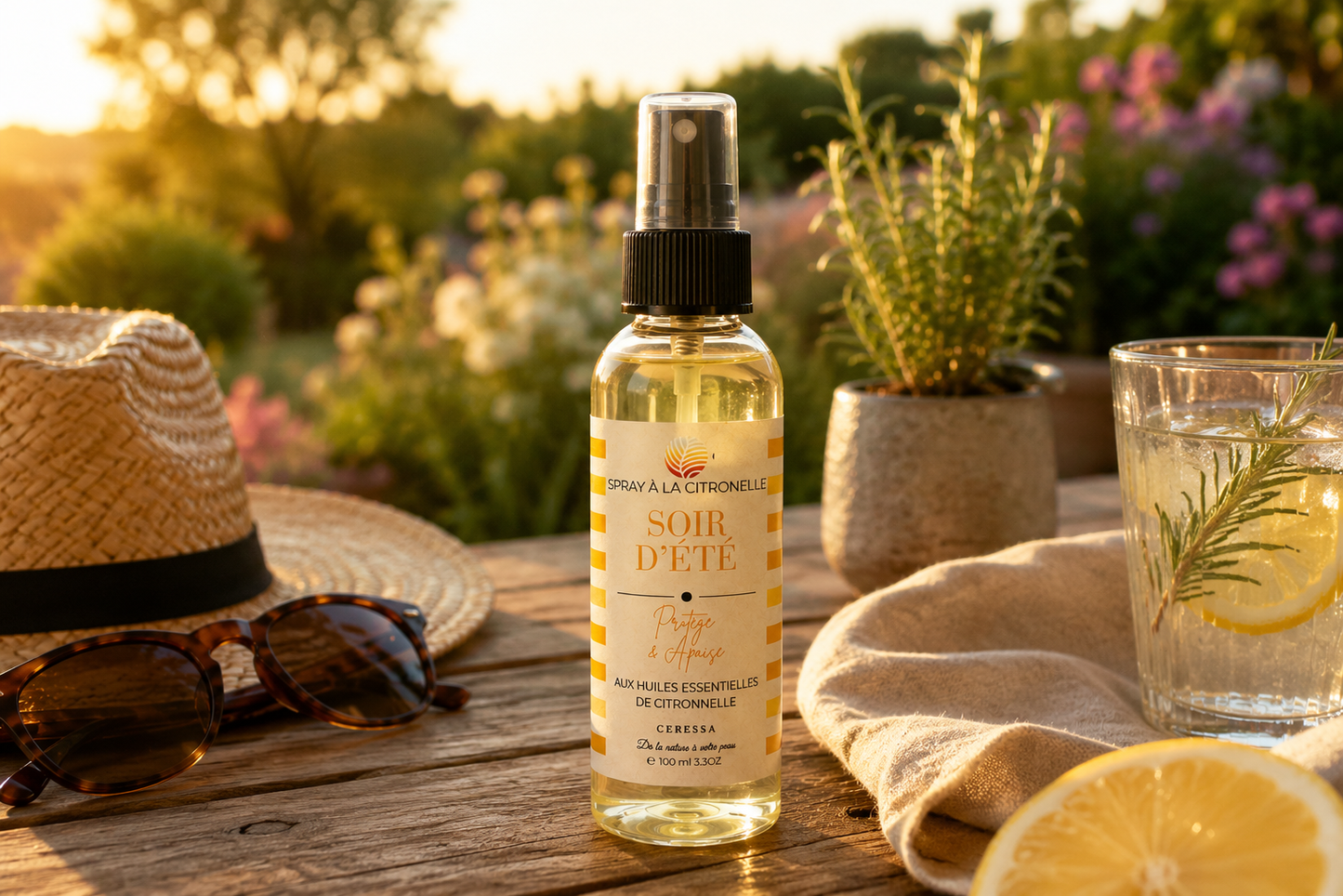 Soir d'été - Spray citronnelle - 100ml