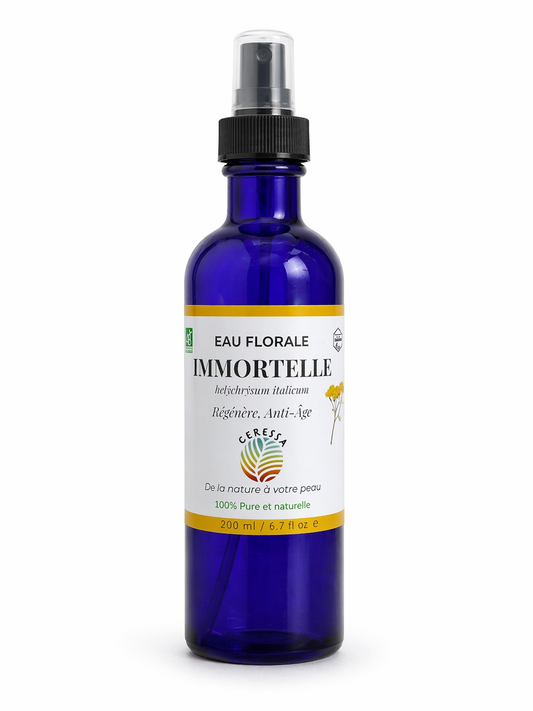 Eau Florale d'Immortelle Bio – Régénérante & Apaisante _200ml