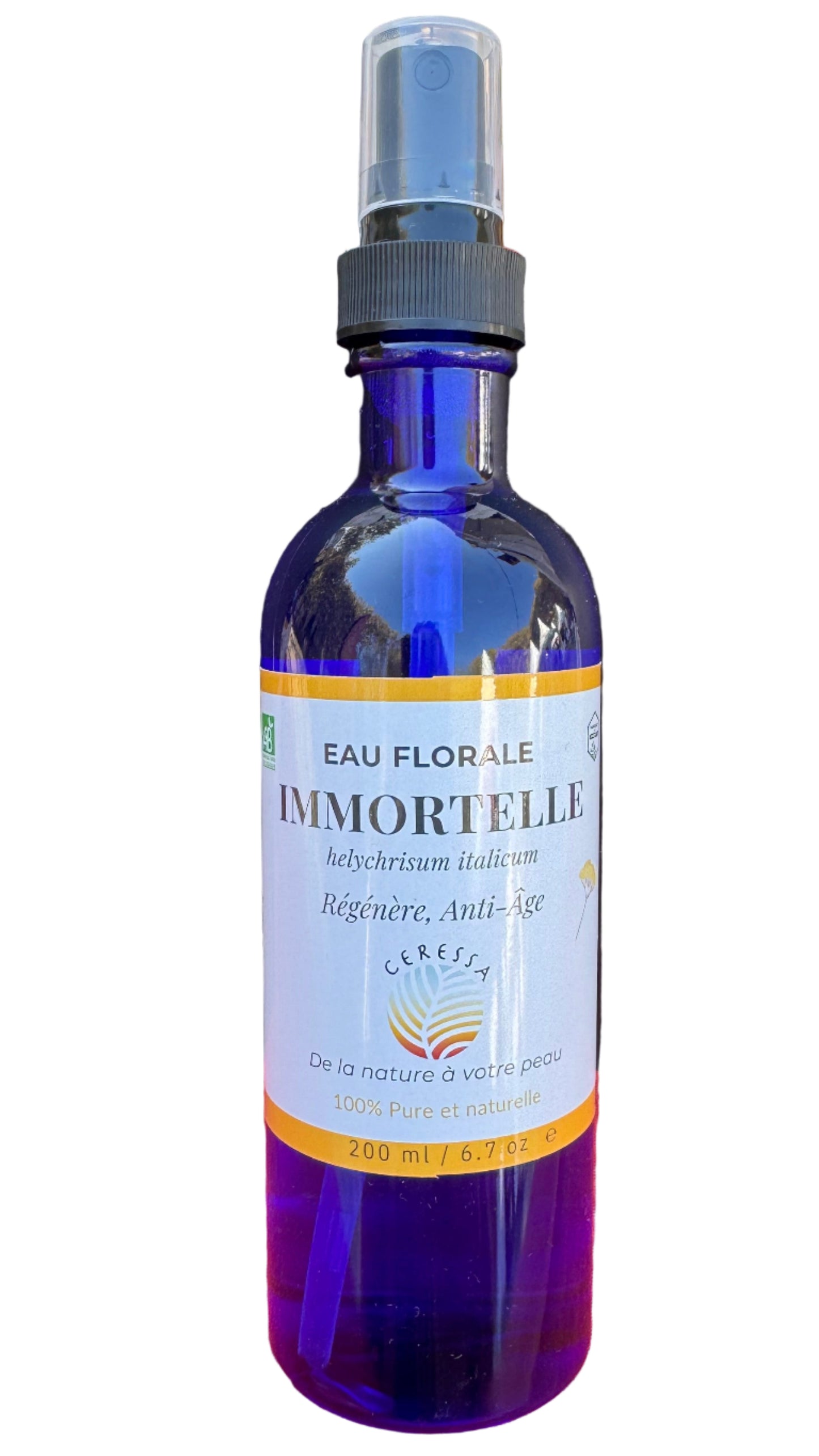 Eau Florale d'Immortelle Bio – Régénérante & Apaisante _200ml