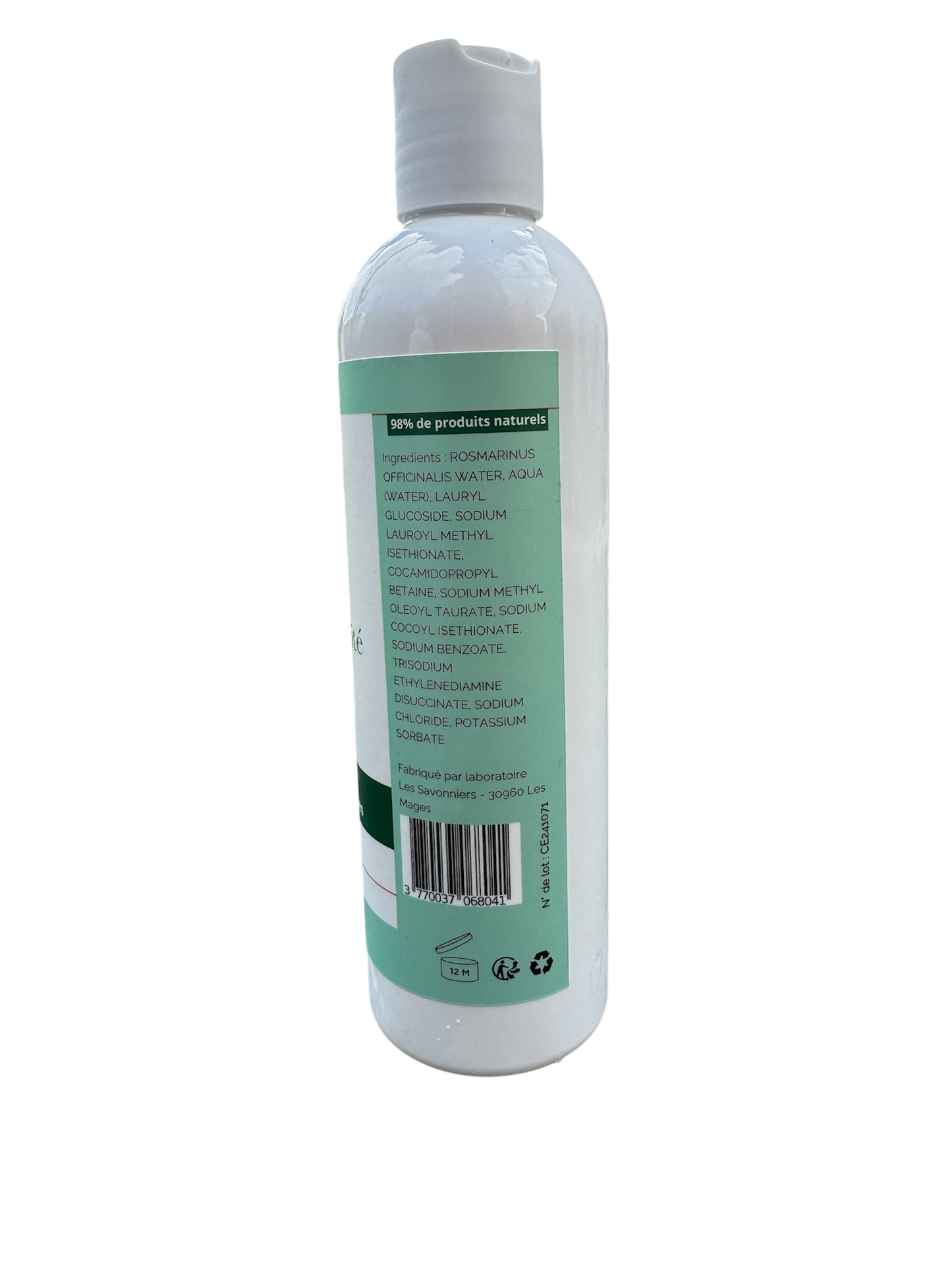 Shampoing liquide Romarin – 250 ml