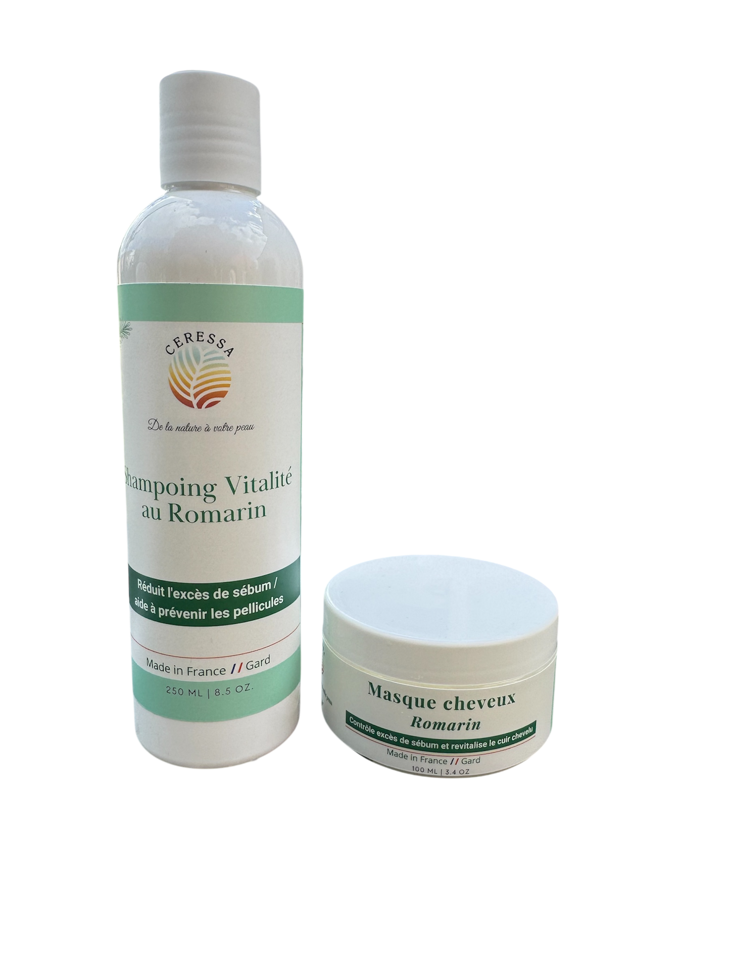 Masque Cheveux – Romarin & Beurre de Karité Bio – 100 ml
