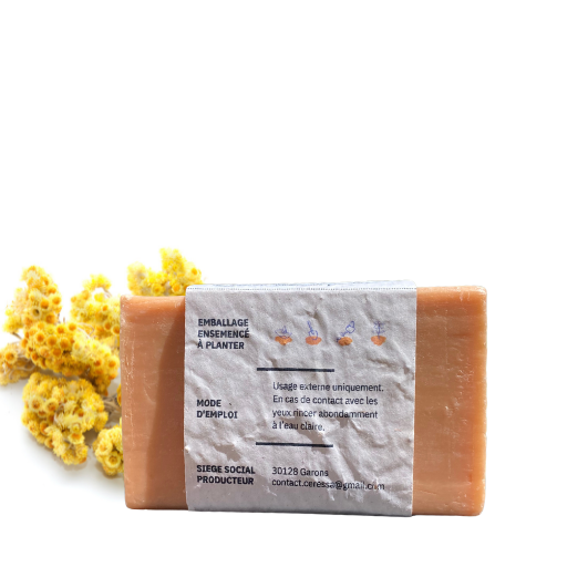 Savon immortelle / argile rose