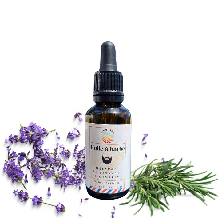 Huile à Barbe Lavande / Romarin - 30ml