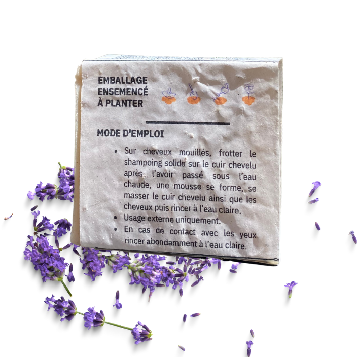 Shampoing solide lavande_60g